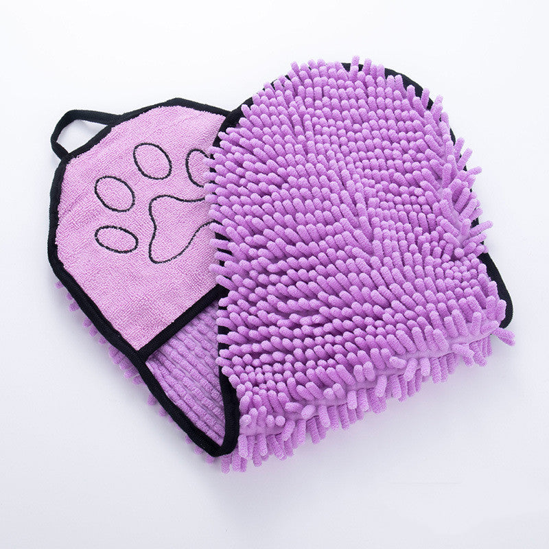 Quick-Dry Pet Bath Towel for Dogs & Cats