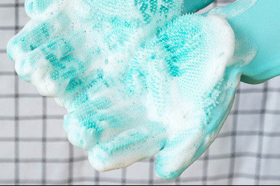 Silicone Pet Grooming & Bath Gloves