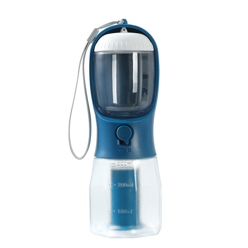 3-in-1 Portable Pet Water Bottle & Food Container