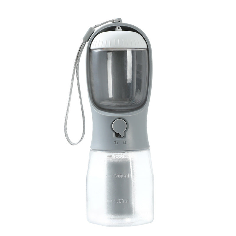 3-in-1 Portable Pet Water Bottle & Food Container