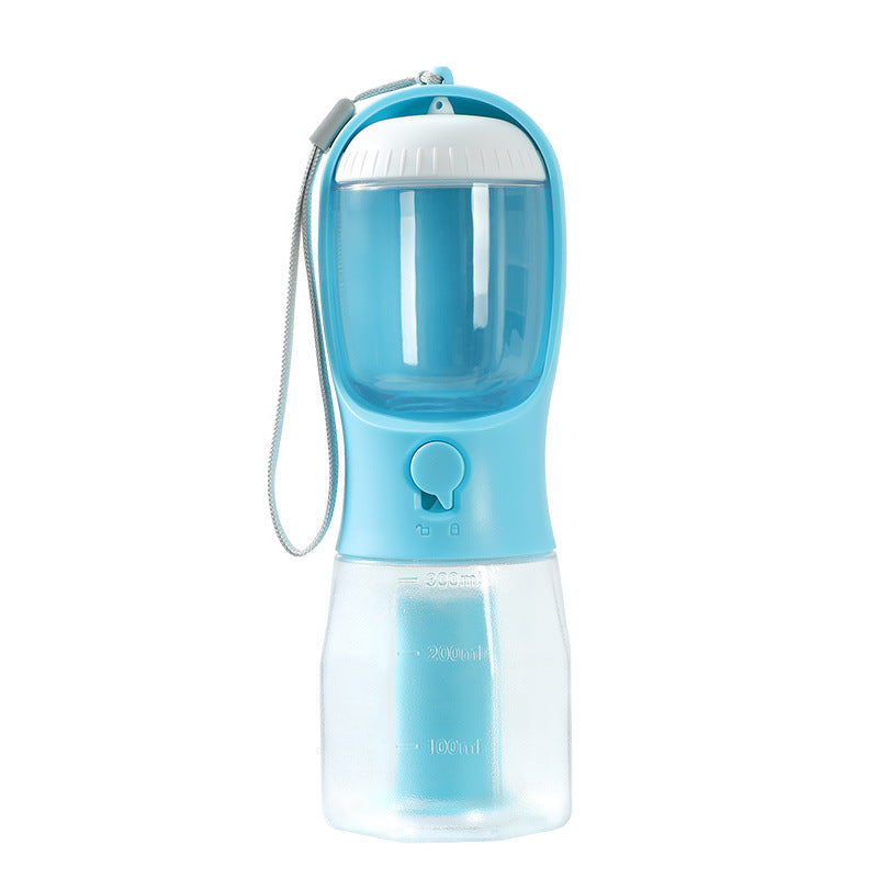 3-in-1 Portable Pet Water Bottle & Food Container