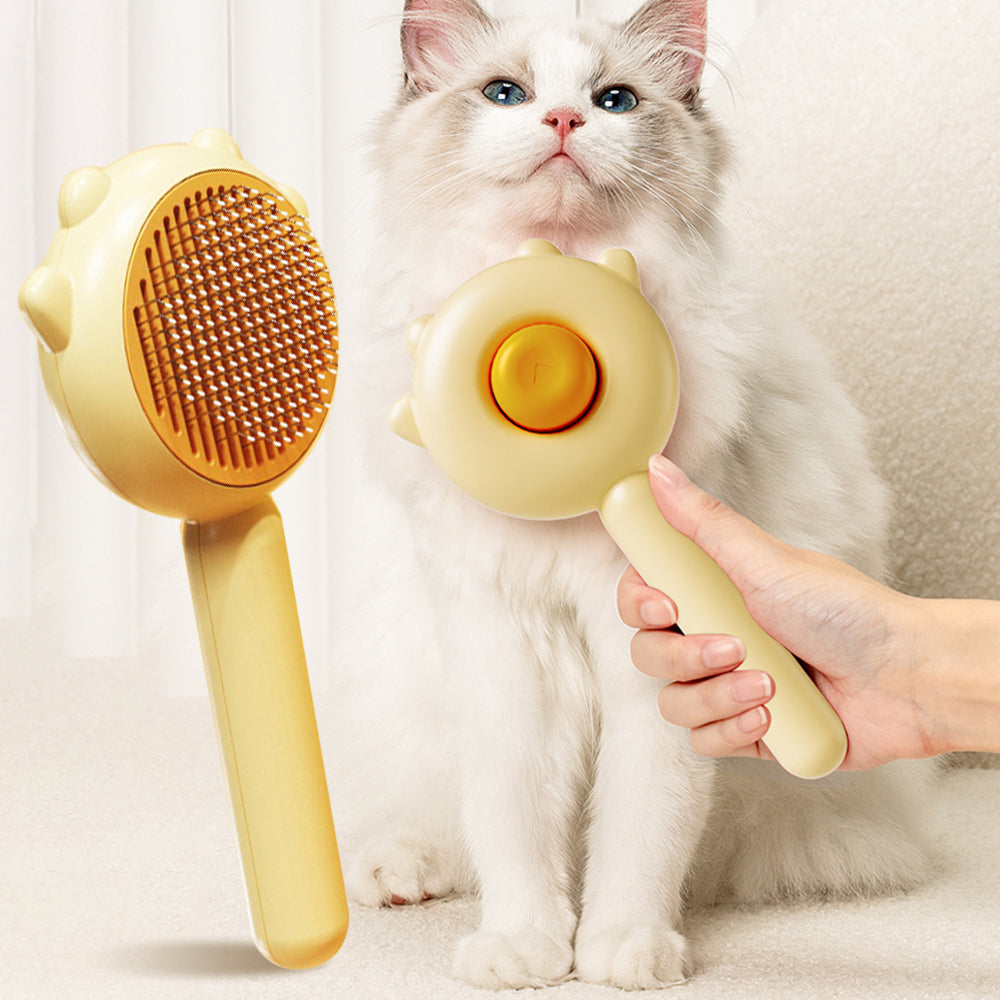 Soft Massage Grooming Brush for Pets