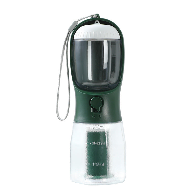 3-in-1 Portable Pet Water Bottle & Food Container