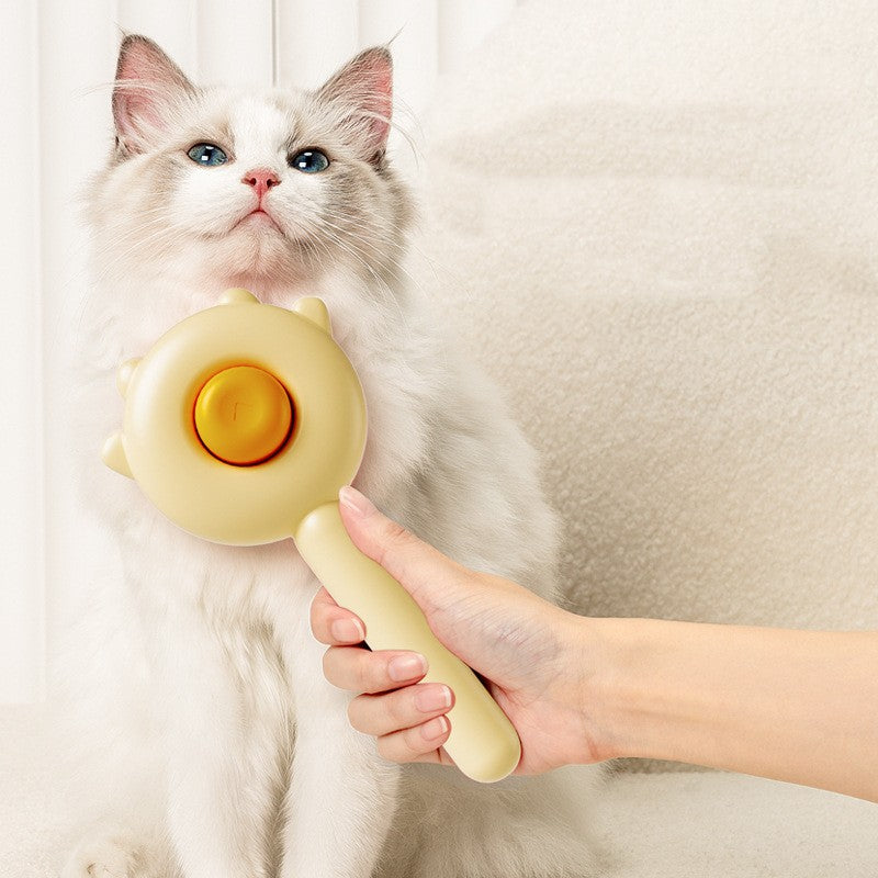 Soft Massage Grooming Brush for Pets