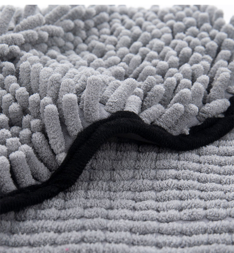 Quick-Dry Pet Bath Towel for Dogs & Cats